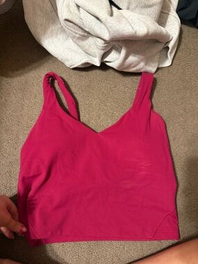 lululemon athletica Magenta Active Top